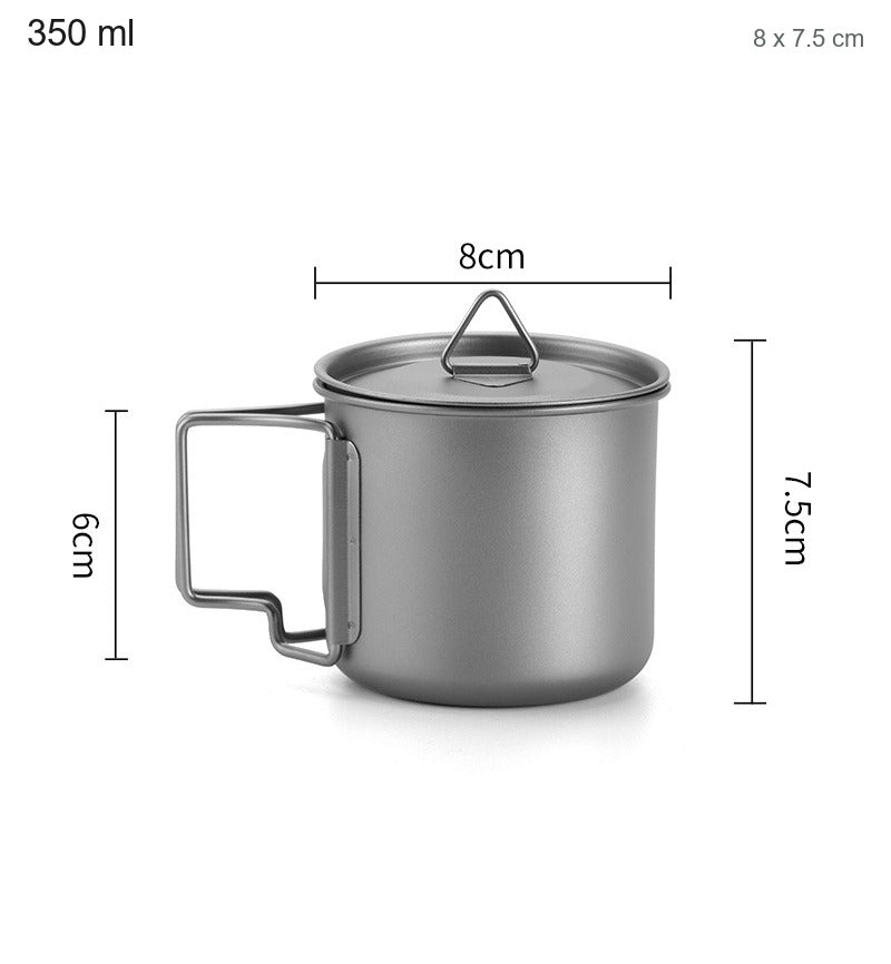 Cenovis titanium camp mug — var 350ml